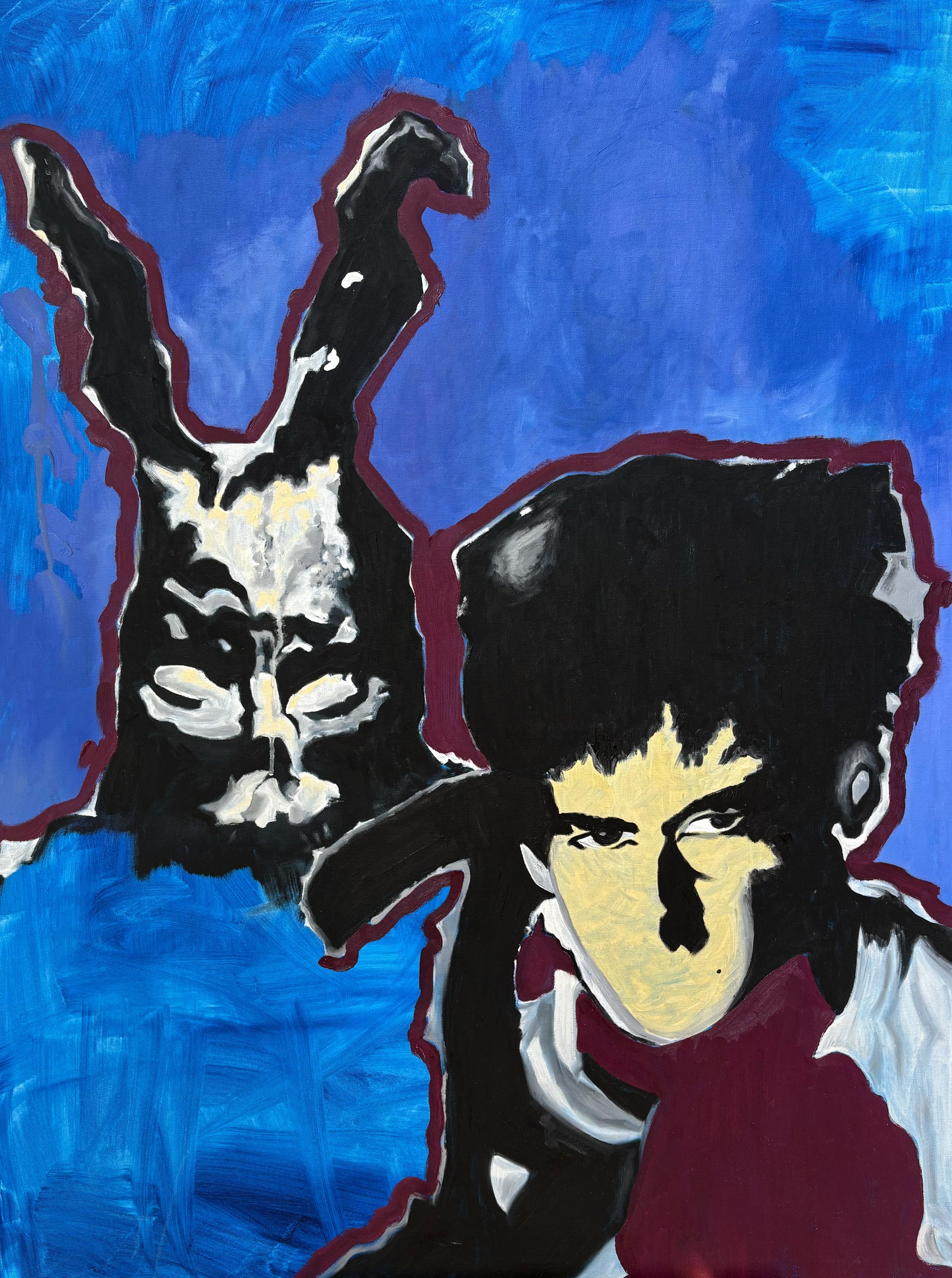 "The Nightmare" 30 x 40 in, 2024