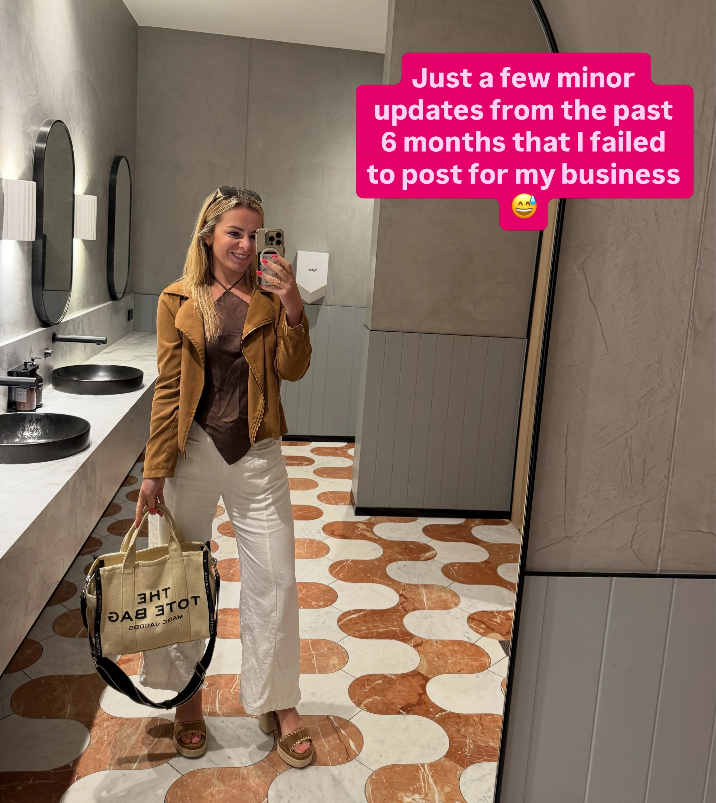 Just out here doing my best to build (and run) my business, plan events, learn, network, socialise, exercise, chill, drink 2 litres water a day ... and the rest 😅

New goal is to post more than once every 6 months 😅

Happy Friday everyone x