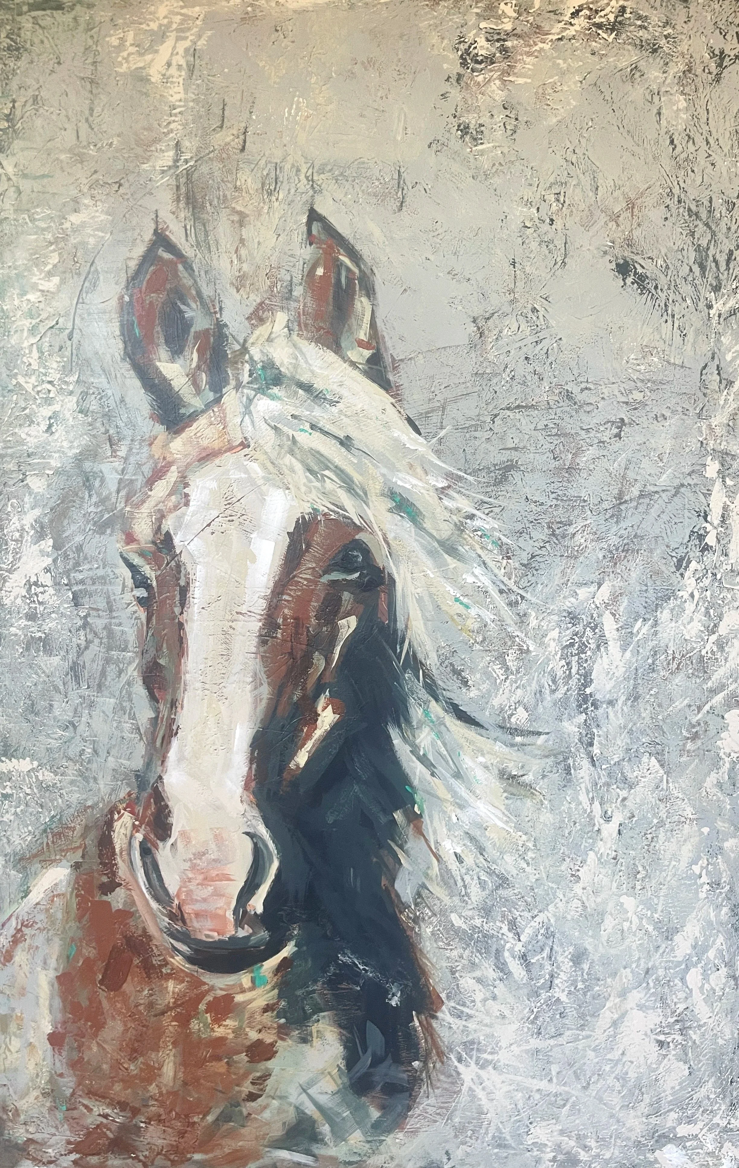 48" x 24" acrylic on canvas
$600 