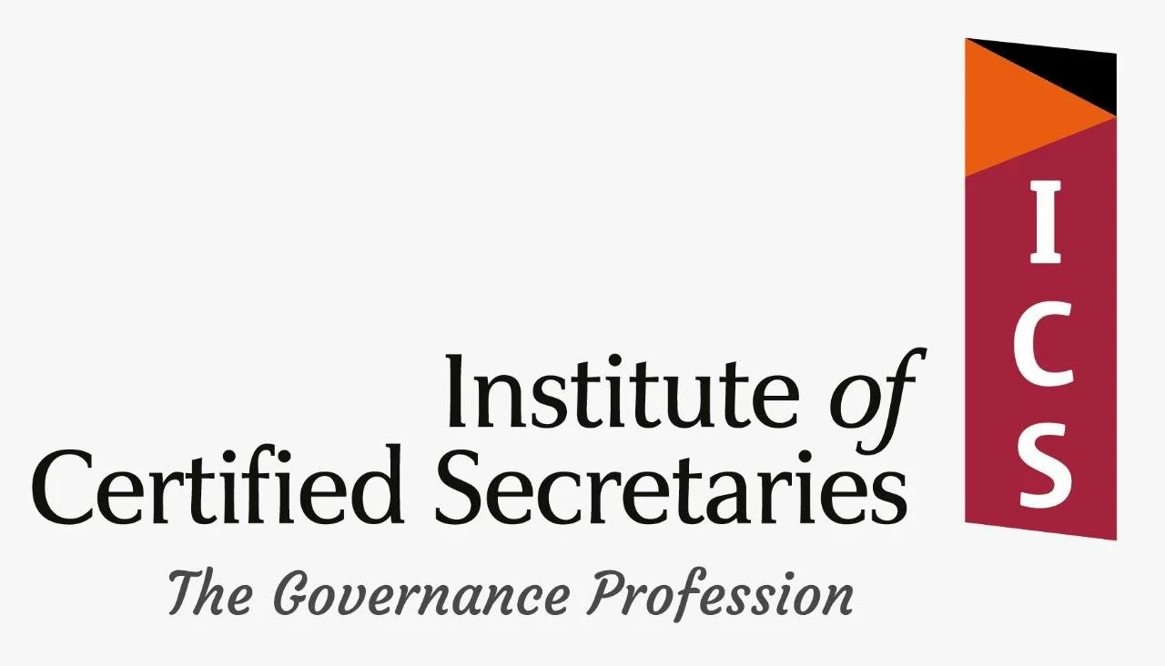 Logo for the Institute of Certified Secretaries with the tagline 'The Governance Profession'.