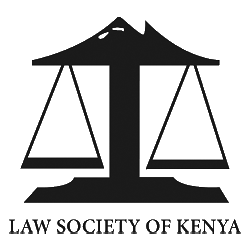 Logo of the Law Society of Kenya featuring a stylized scale of justice.