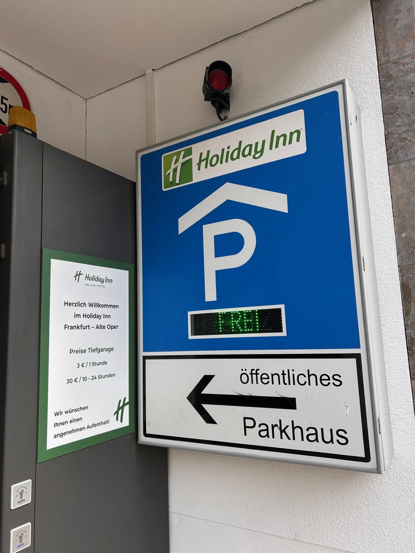 Park here