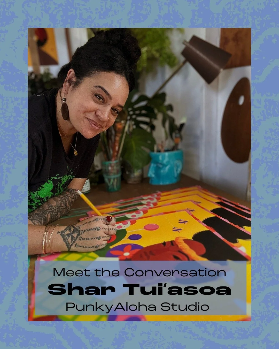 Shar Tui'asoa joins Designing the Pacific to help us explore how Pacific creatives can build contemporary, commercially viable work while protecting the culture, identity, and creative ownership that give that work meeting. 

Not a panel. A working c