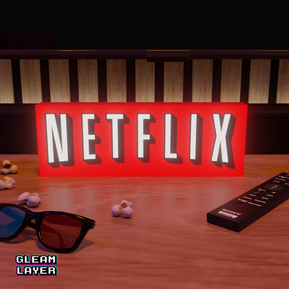 Netflix RGB Glow Decor for Streaming & Chill Rooms