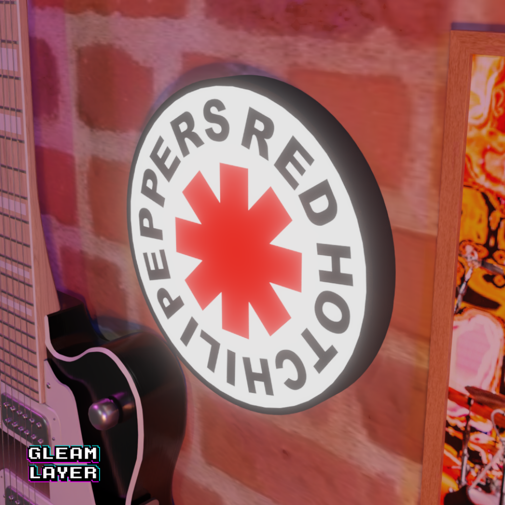 Chili Peppers Inspired Neon Style Wall Light for Collectors