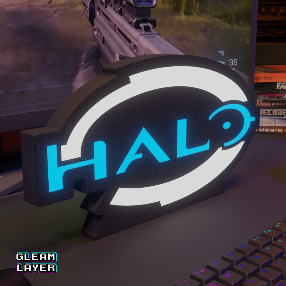 Halo LED Lightbox for Collector & Gaming Spaces