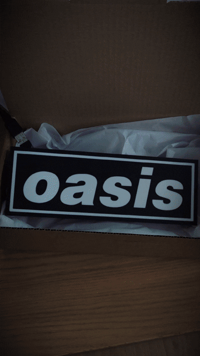 Oasis Band Led RGB Light Sign