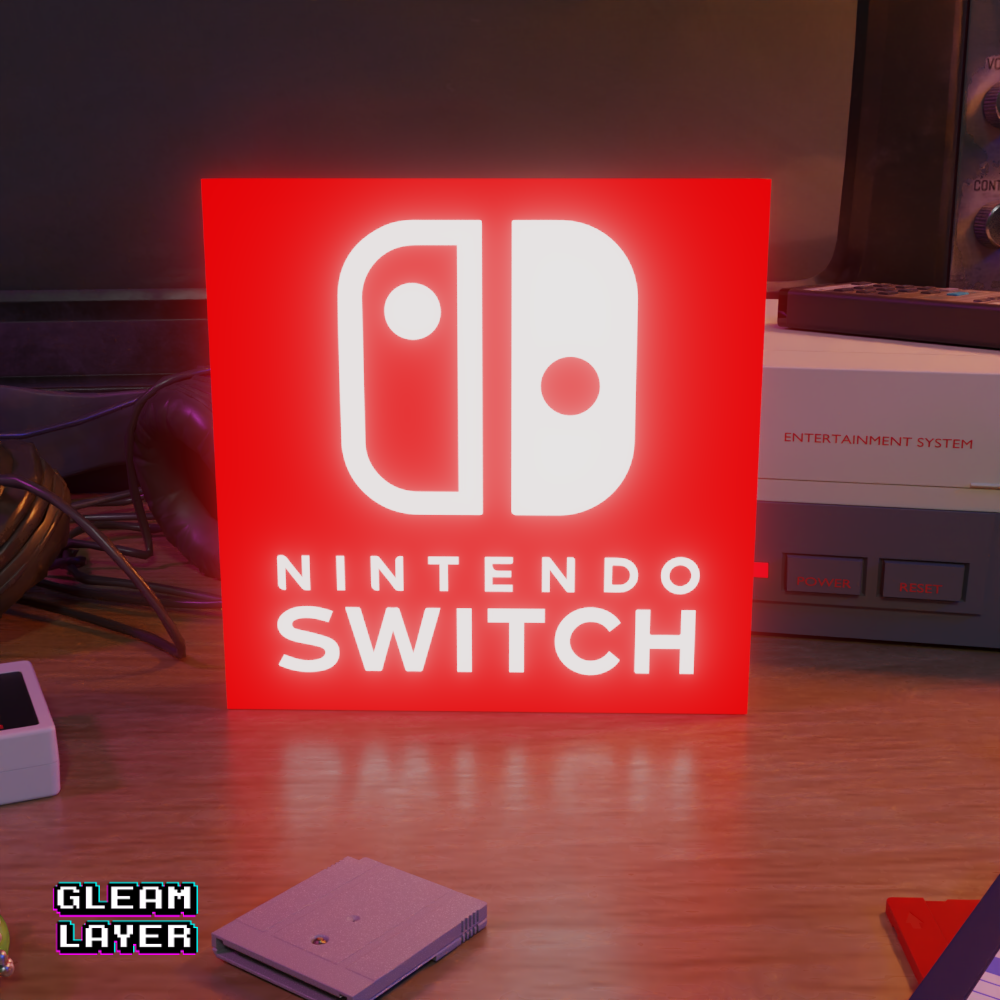 Nintendo Switch RGB Glow Decor for Modern Gaming Rooms