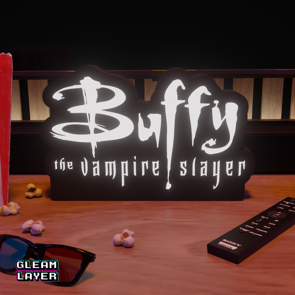 Buffy the Vampire Slayer Vampire Hunt RGB Glow Decor for Cult TV Rooms