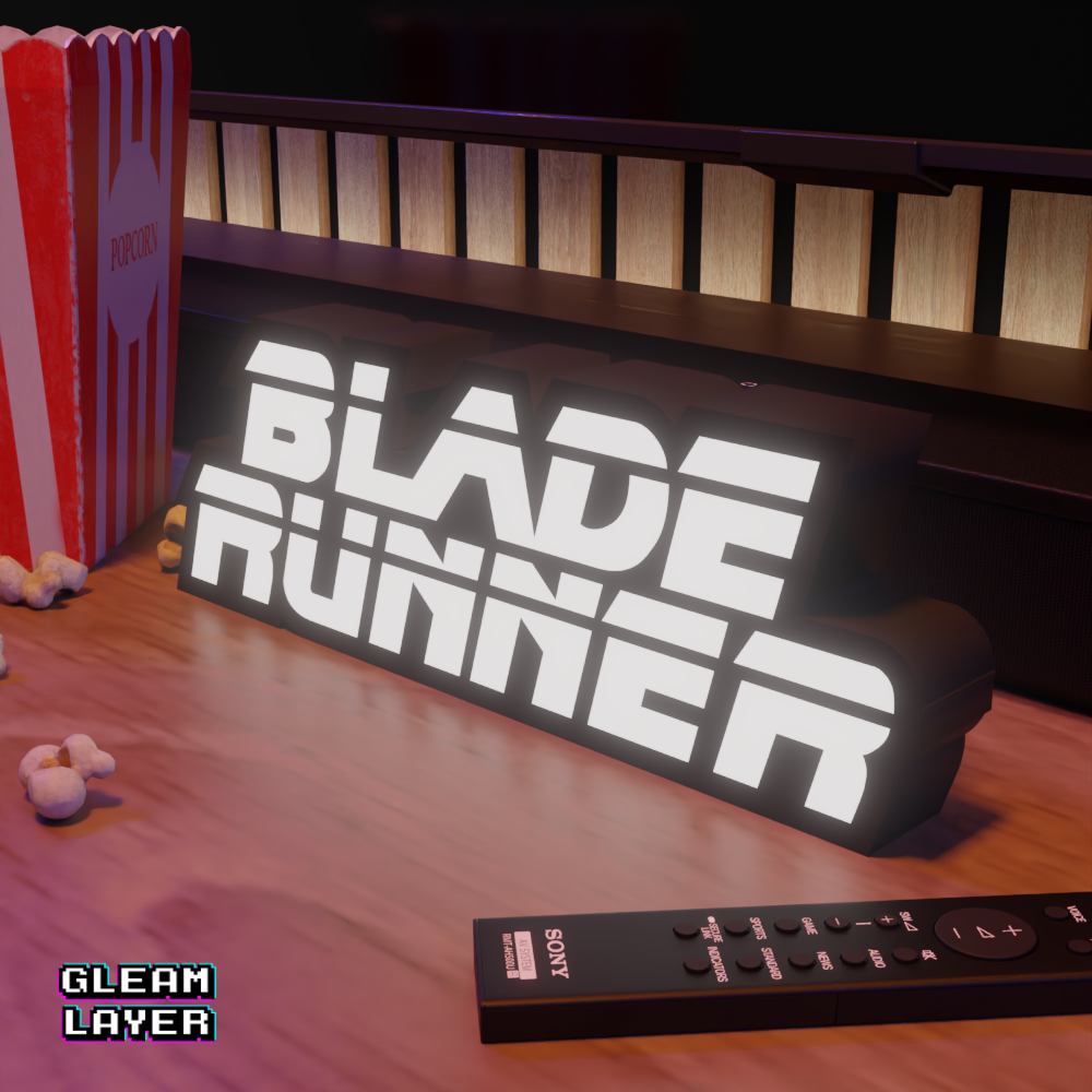 Blade Runner Neon Noir Wall Accent for Gaming Setups
