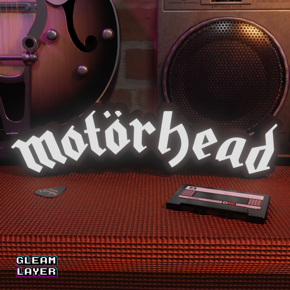 Heavy Metal RGB Glow Sign for Classic Rock Rooms