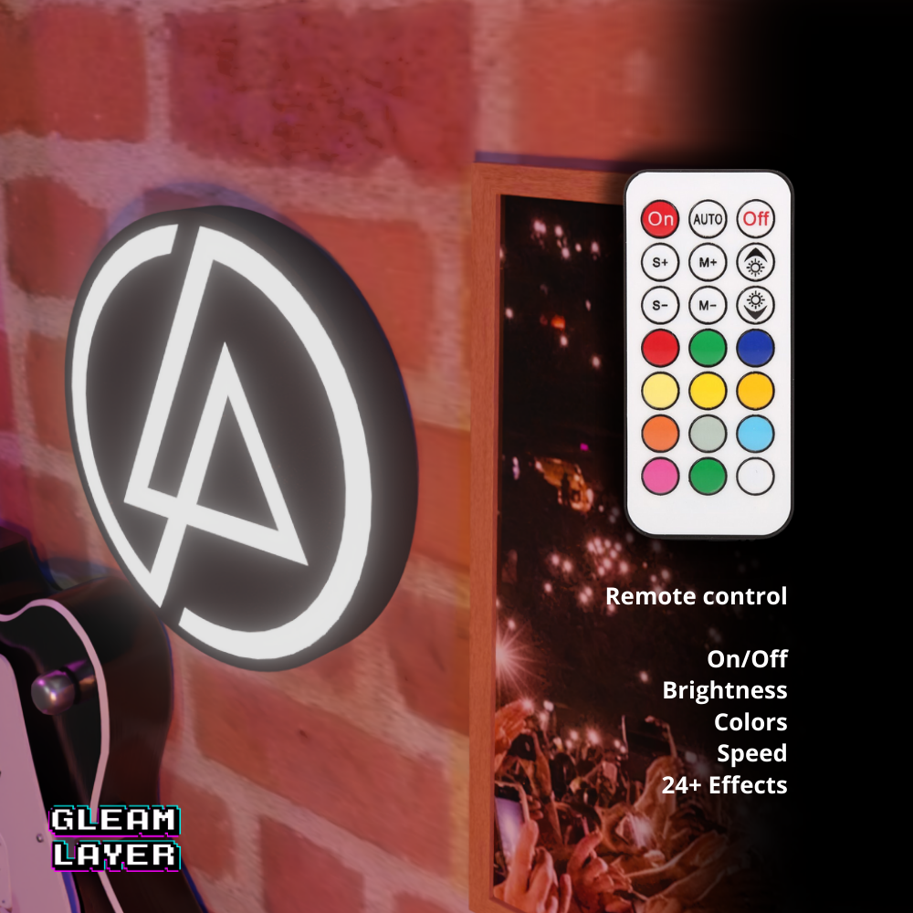 Iconic Nu Metal Era LED Accent for Music & Entertainment Rooms