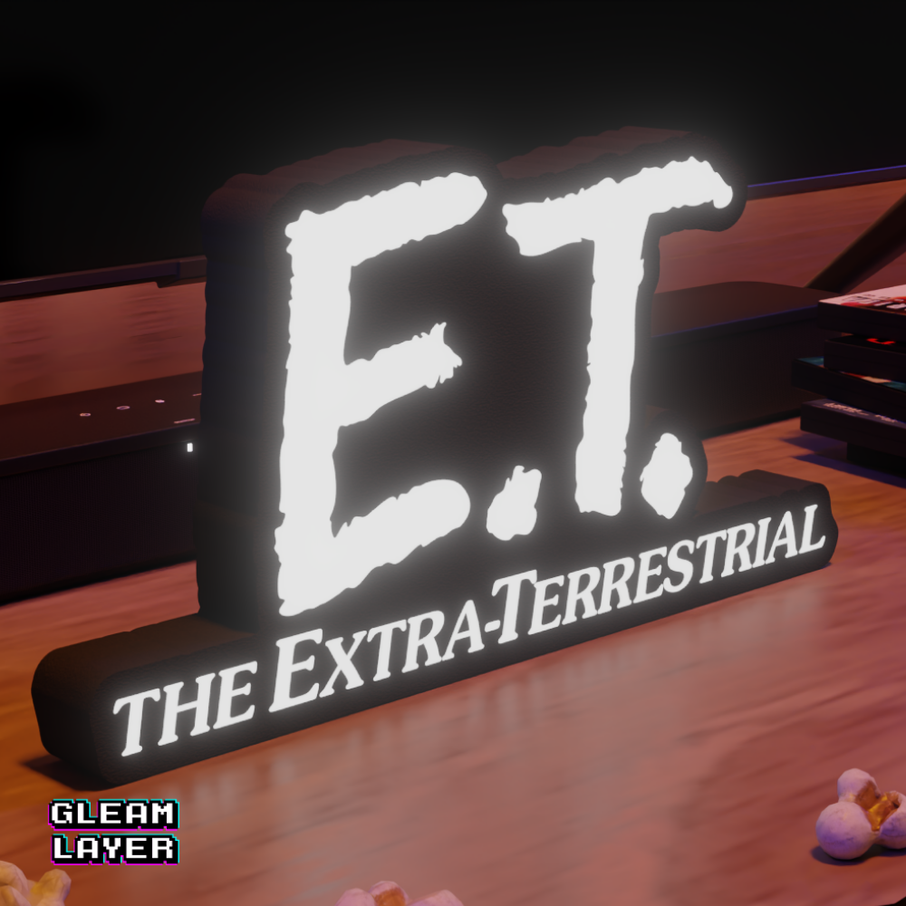 E.T. LED Lightbox for Collector & Cinema Spaces