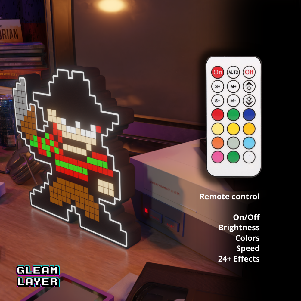 Game Over Iconic Gaming Message LED Decor for Retro Spaces