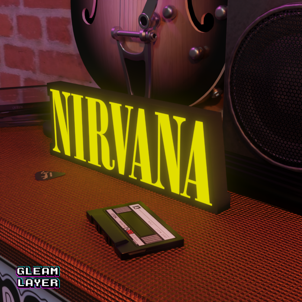 Seattle Grunge Neon Style RGB Wall Light for Studio Decor