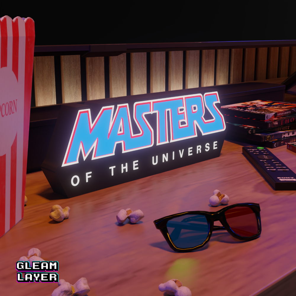 Masters of the Universe Eternia LED Lightbox for Collector Spaces