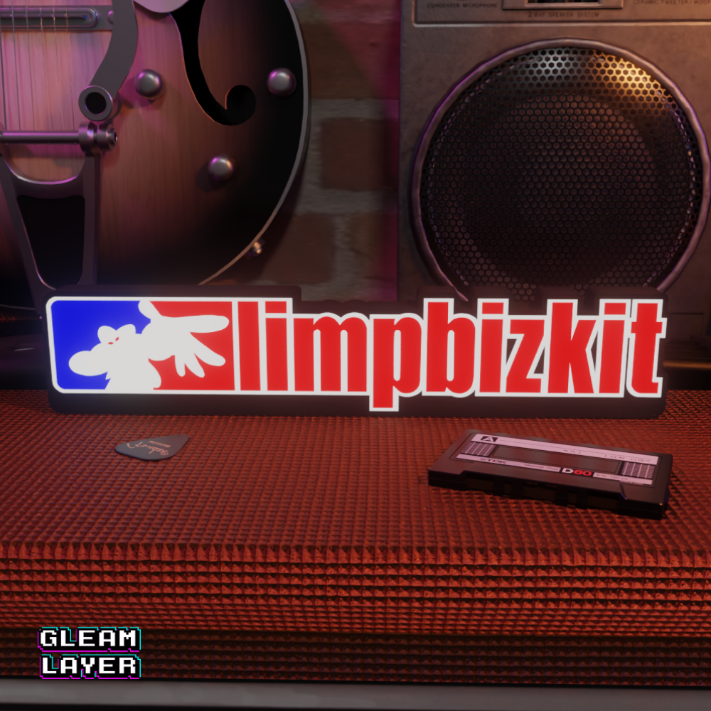 Nu Metal RGB Glow Sign for 2000s Rap Rock Rooms