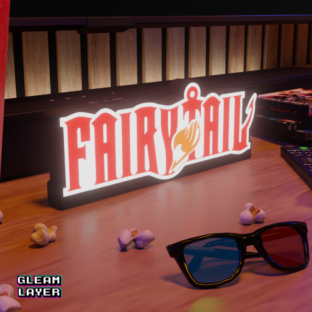 Fairy Tail LED Lightbox for Manga & Collector Spaces