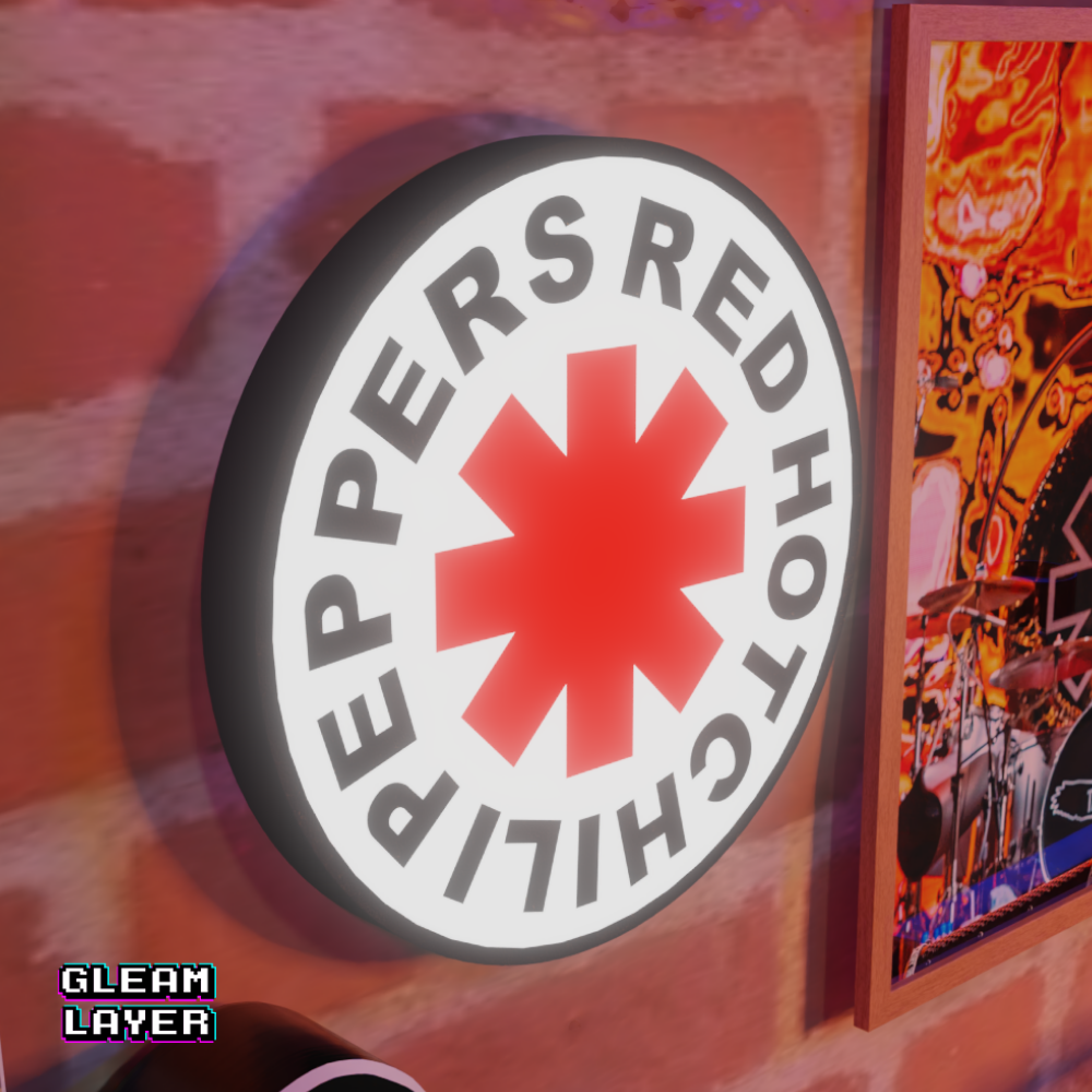 Alternative Funk Band LED Lightbox for Studio & Gamer Spaces