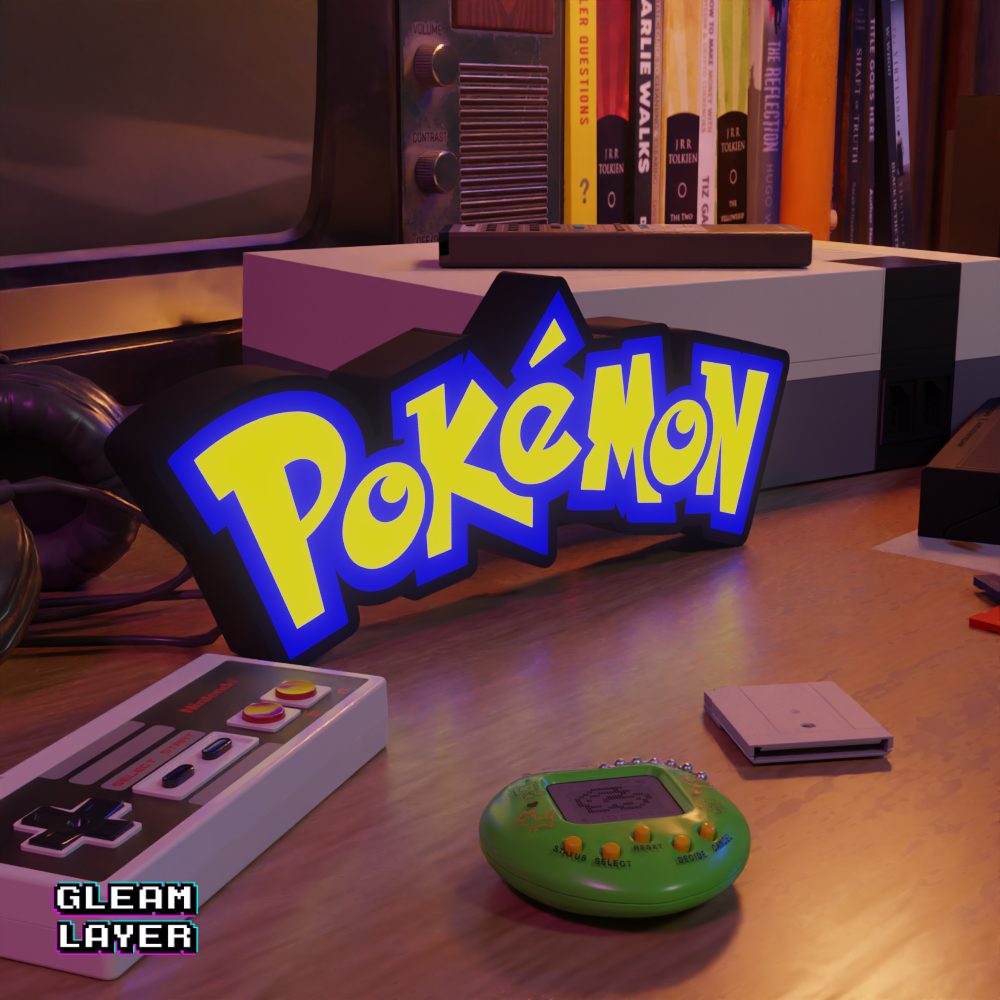 Pokémon LED Lightbox for Collector & Display Spaces