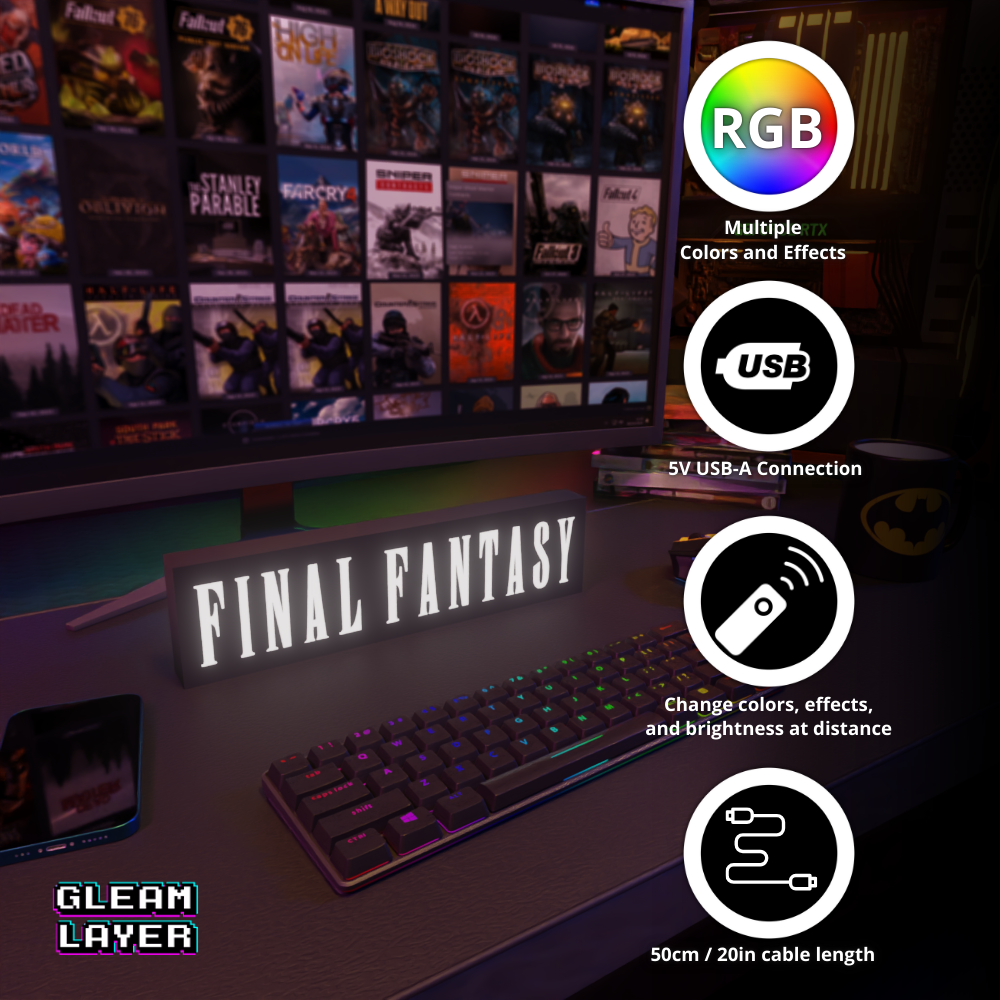 Final Fantasy Legendary Summon Glow Lightbox