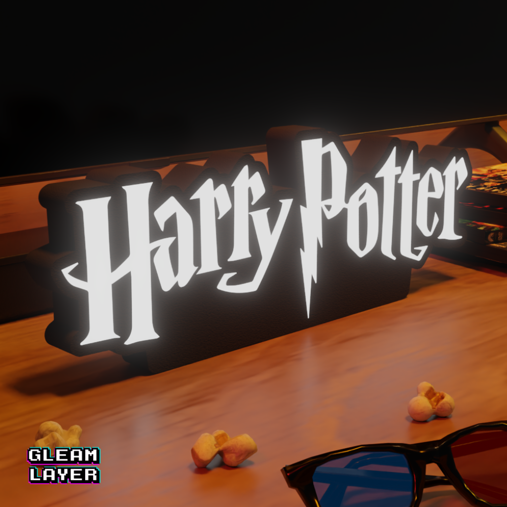 Harry Potter LED Lightbox for Collector & Wizard Spaces