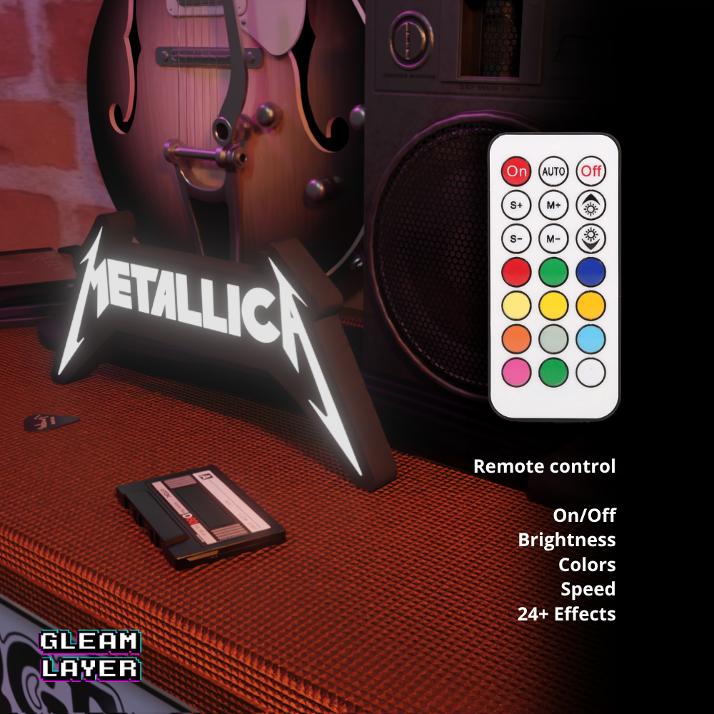 Legendary Metal Era LED Accent for Entertainment Rooms