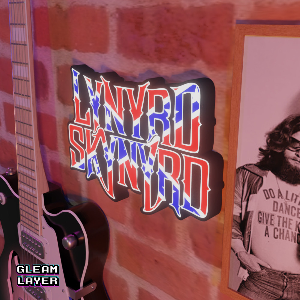 Southern Blues Rock Neon Style Wall Light for Studio Decor