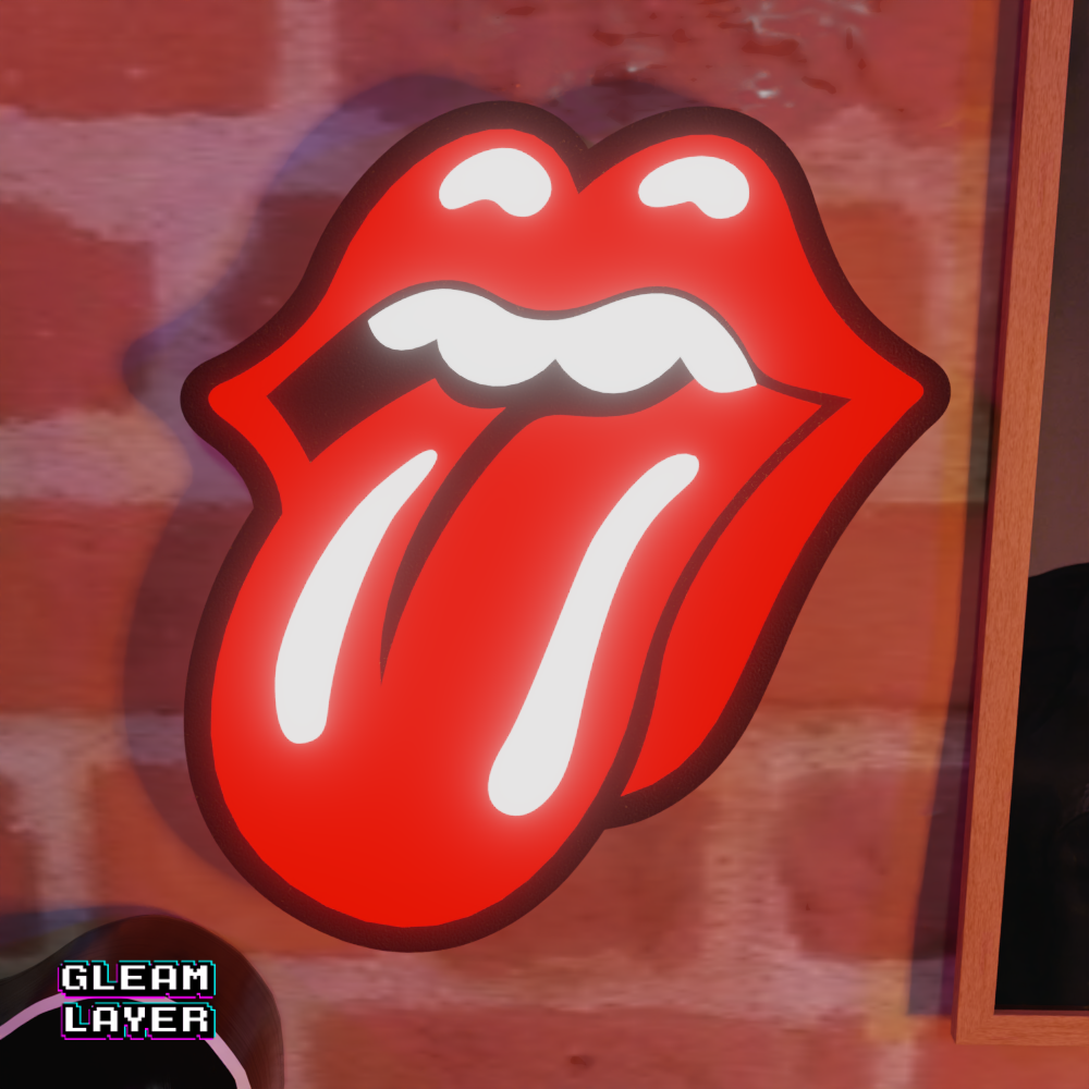 Classic Rock RGB Glow Sign for Vintage Music Rooms
