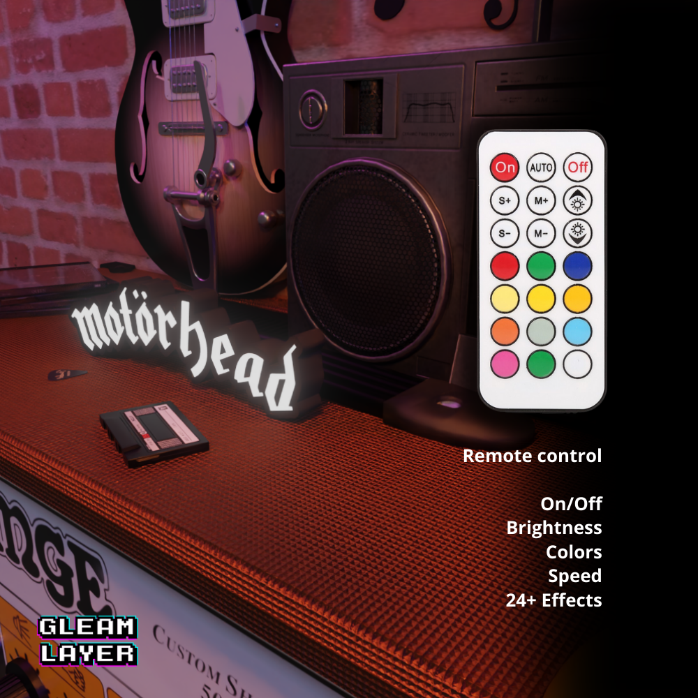 Loud Rock Era LED Accent for Music Fans & Man Cave Setups