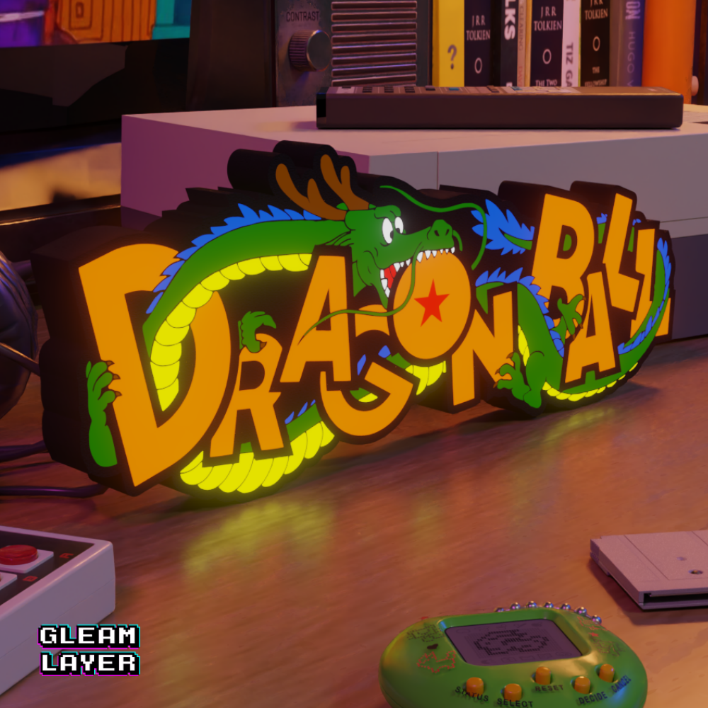 Dragon Ball Shenron Dragon LED Lightbox for Collector & Manga Spaces