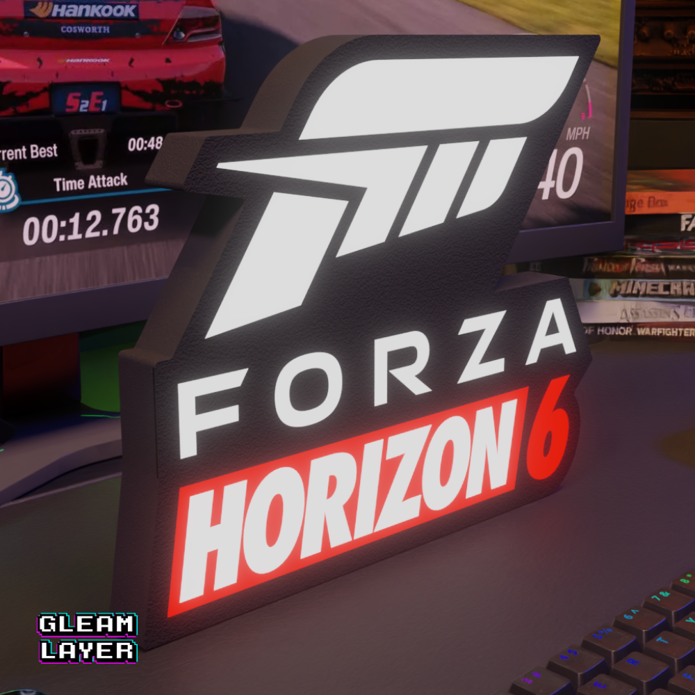 Forza Horizon 5 LED Lightbox for Collector & Xbox Spaces