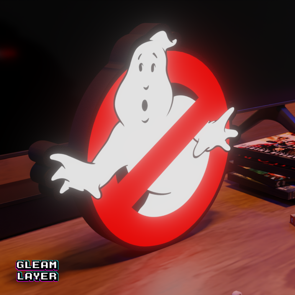 Ghostbusters LED Lightbox for Collector & Cinema Spaces