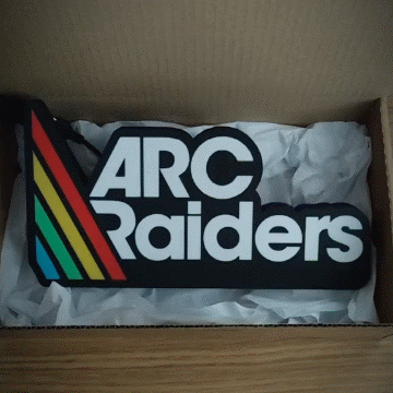 Arc Raiders Led Gaming Light Sign