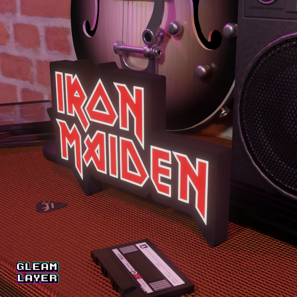 Iron Maiden Neon LED Light Sign Rock Band Room Decor