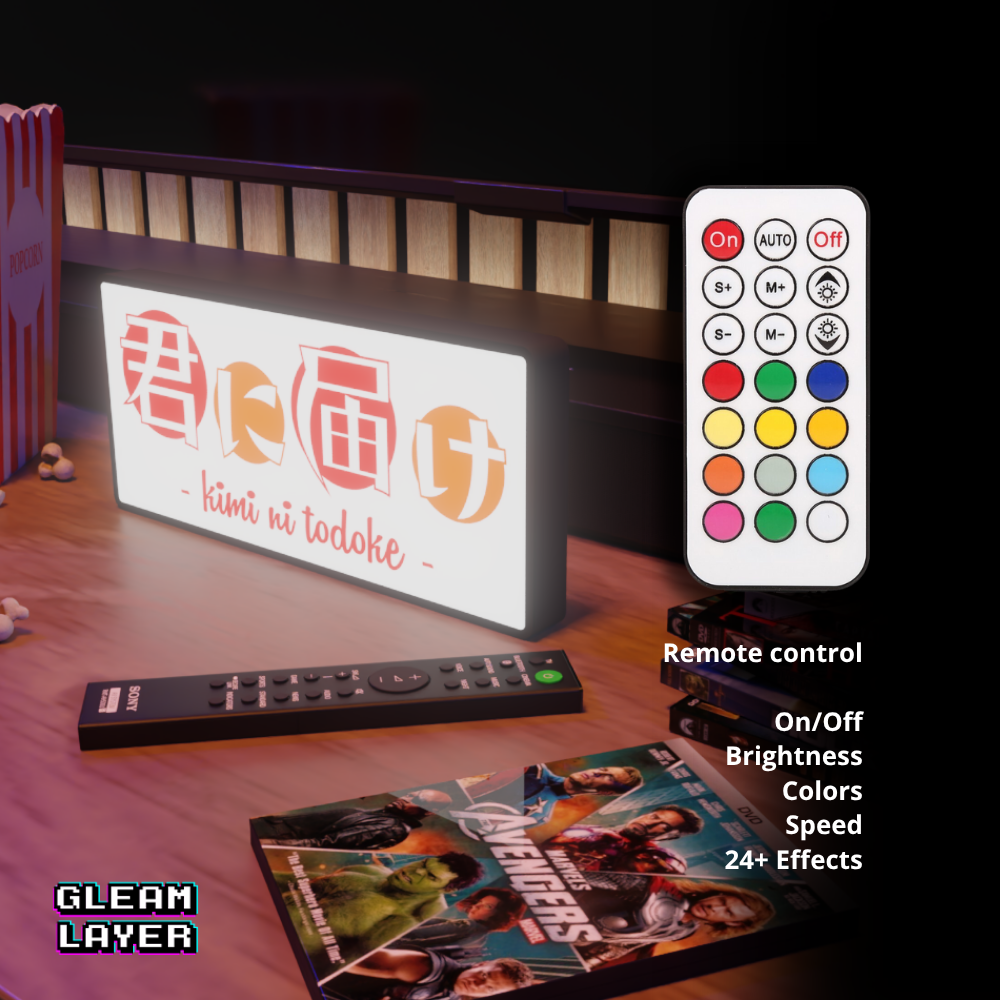 Kimi ni Todoke Pure Love Story LED Decor for Chill Reading Spaces