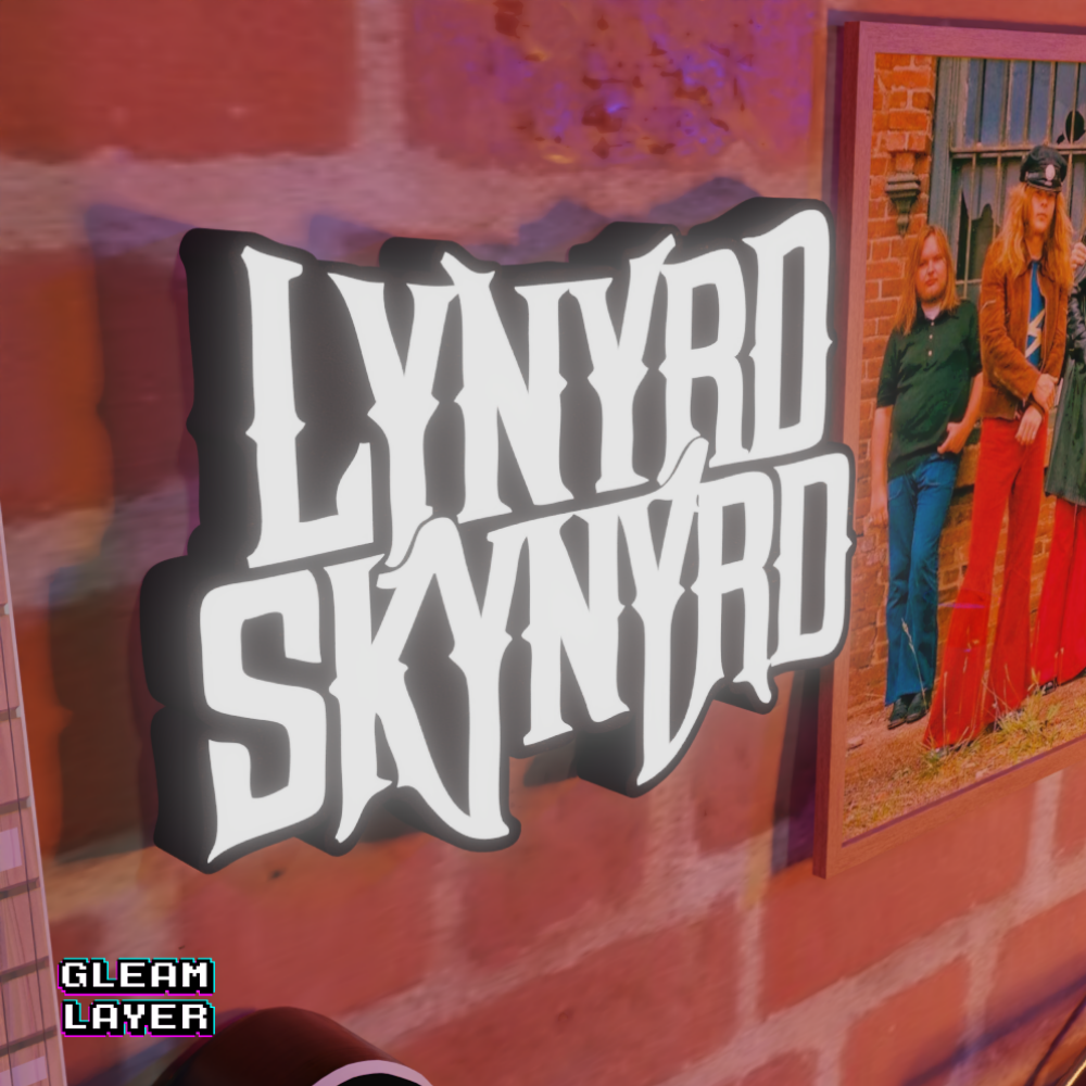 Lynyrd Skynyrd Inspired LED Lightbox