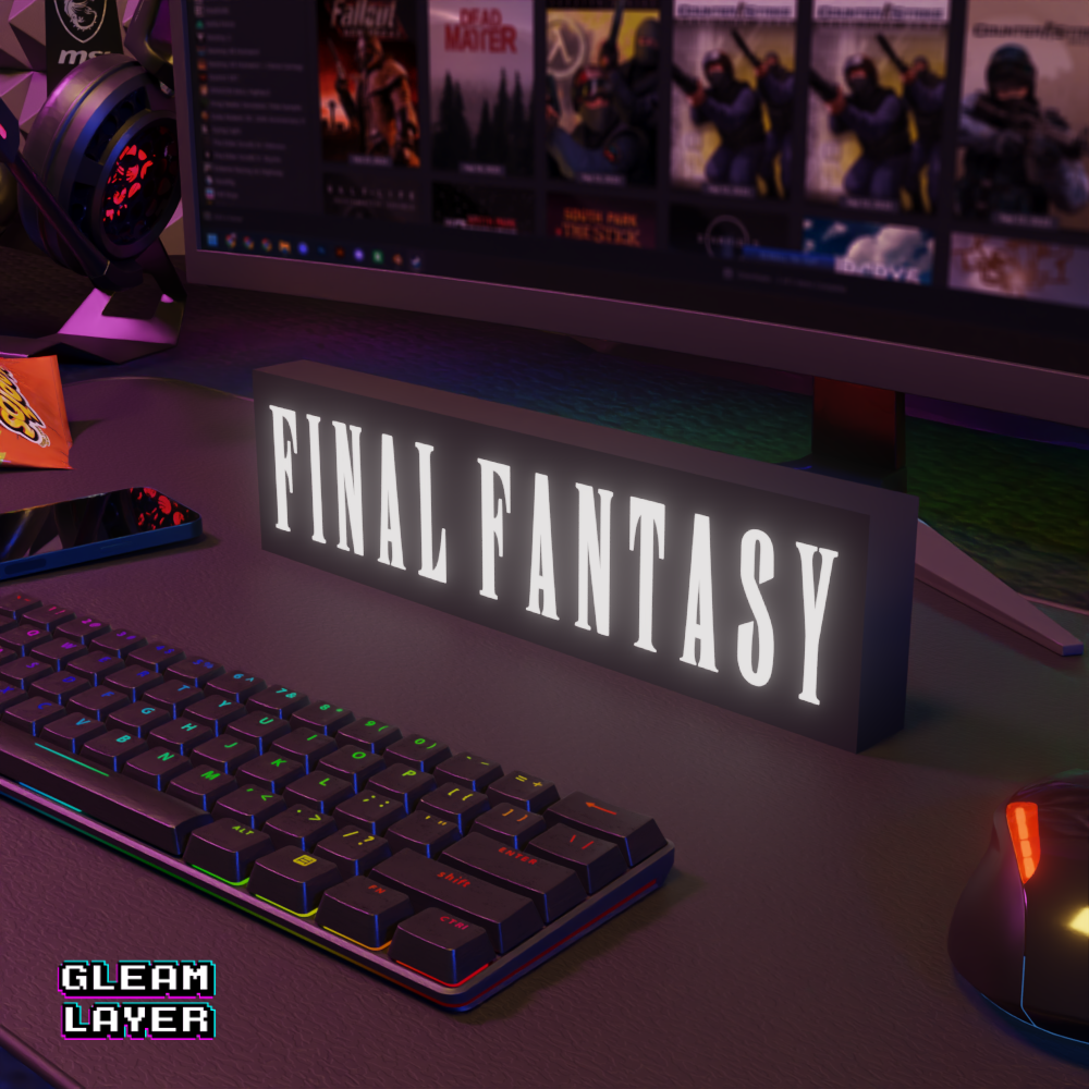 Final Fantasy Epic Realm RGB Atmosphere Lamp