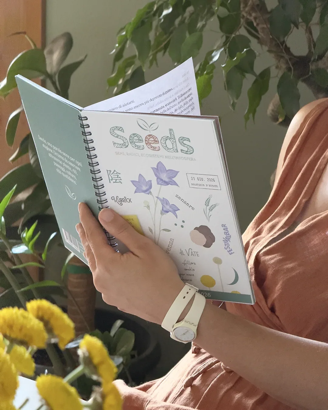 Seeds n° 5 fanzine sfogliata