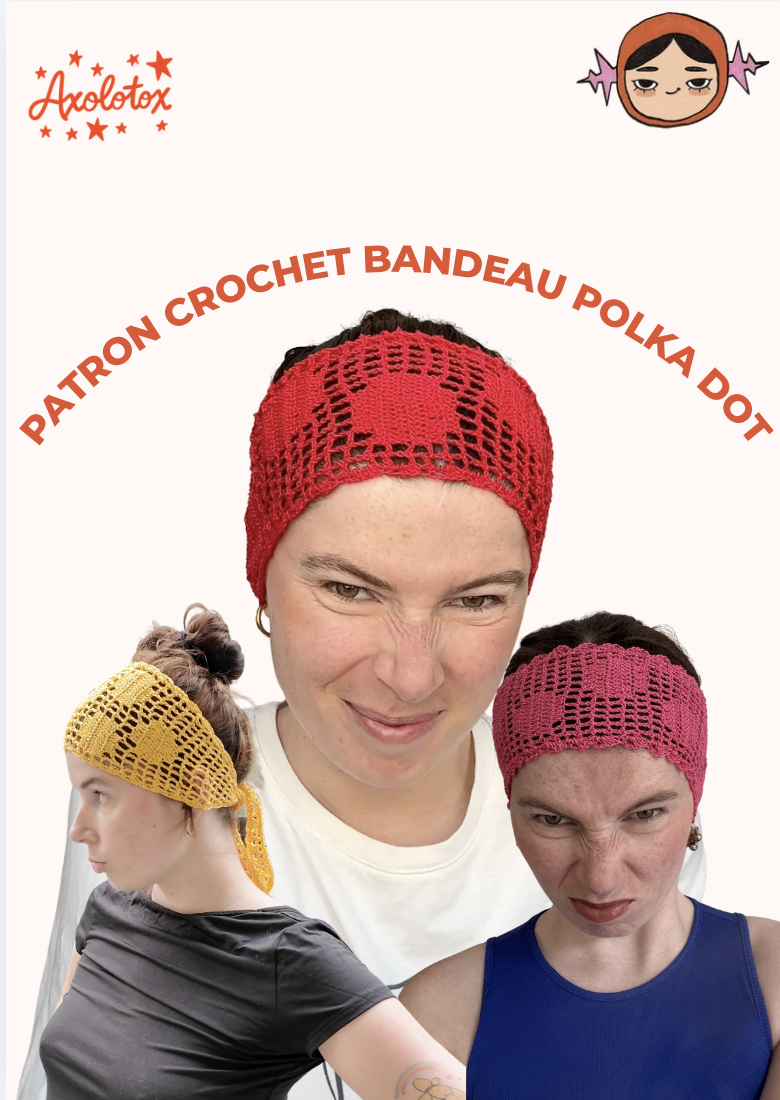 PATRON BANDANA POLKA DOT - FRANÇAIS