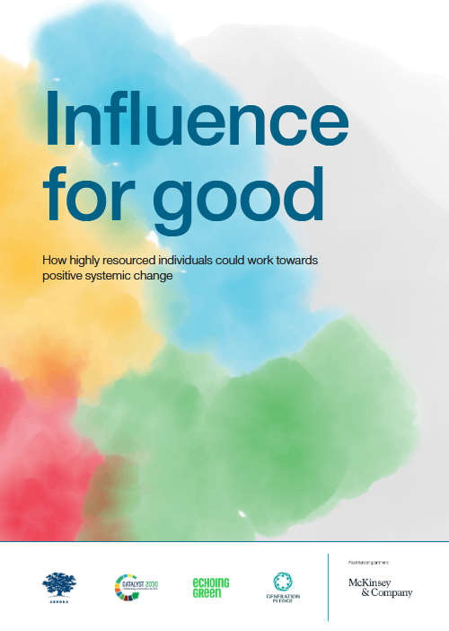 Influence for good: How highly resourced individuals can work towards positive systemic change