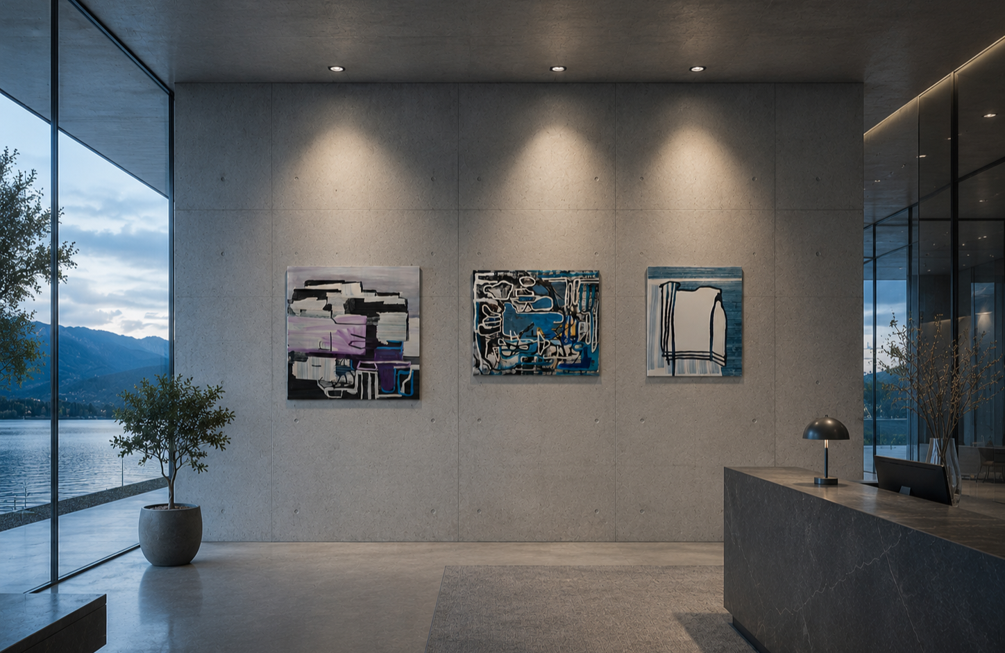 Kunst im Raum. Von Kunst auf Zeit.
