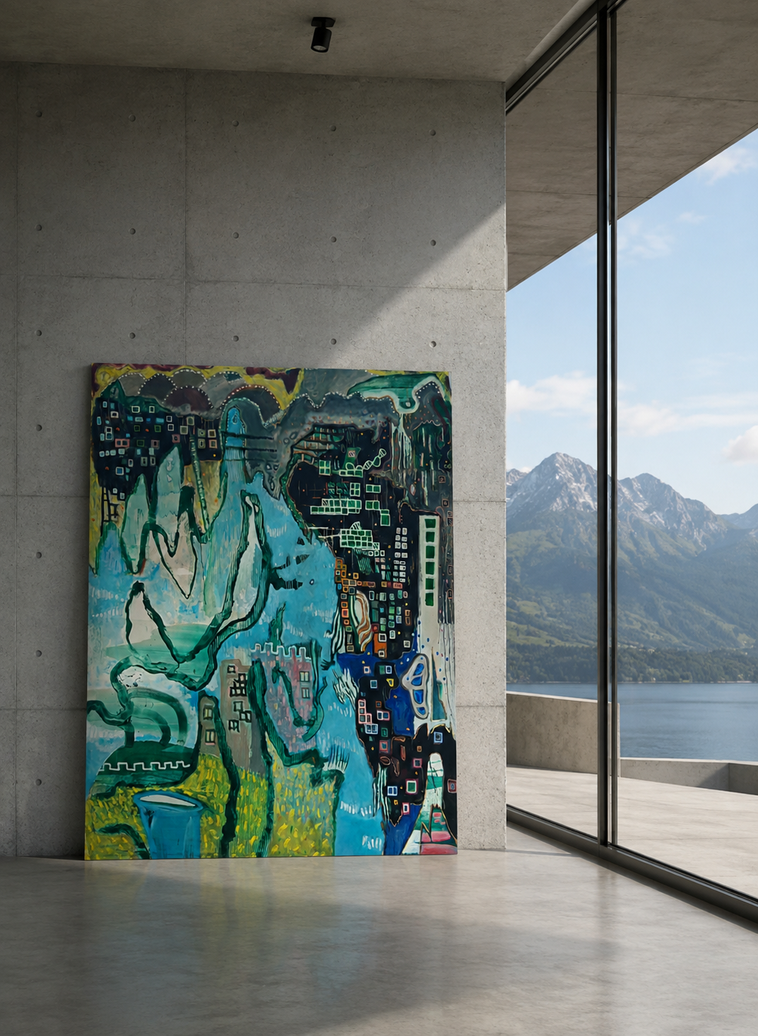 Kunst im Raum. Von Kunst auf Zeit.