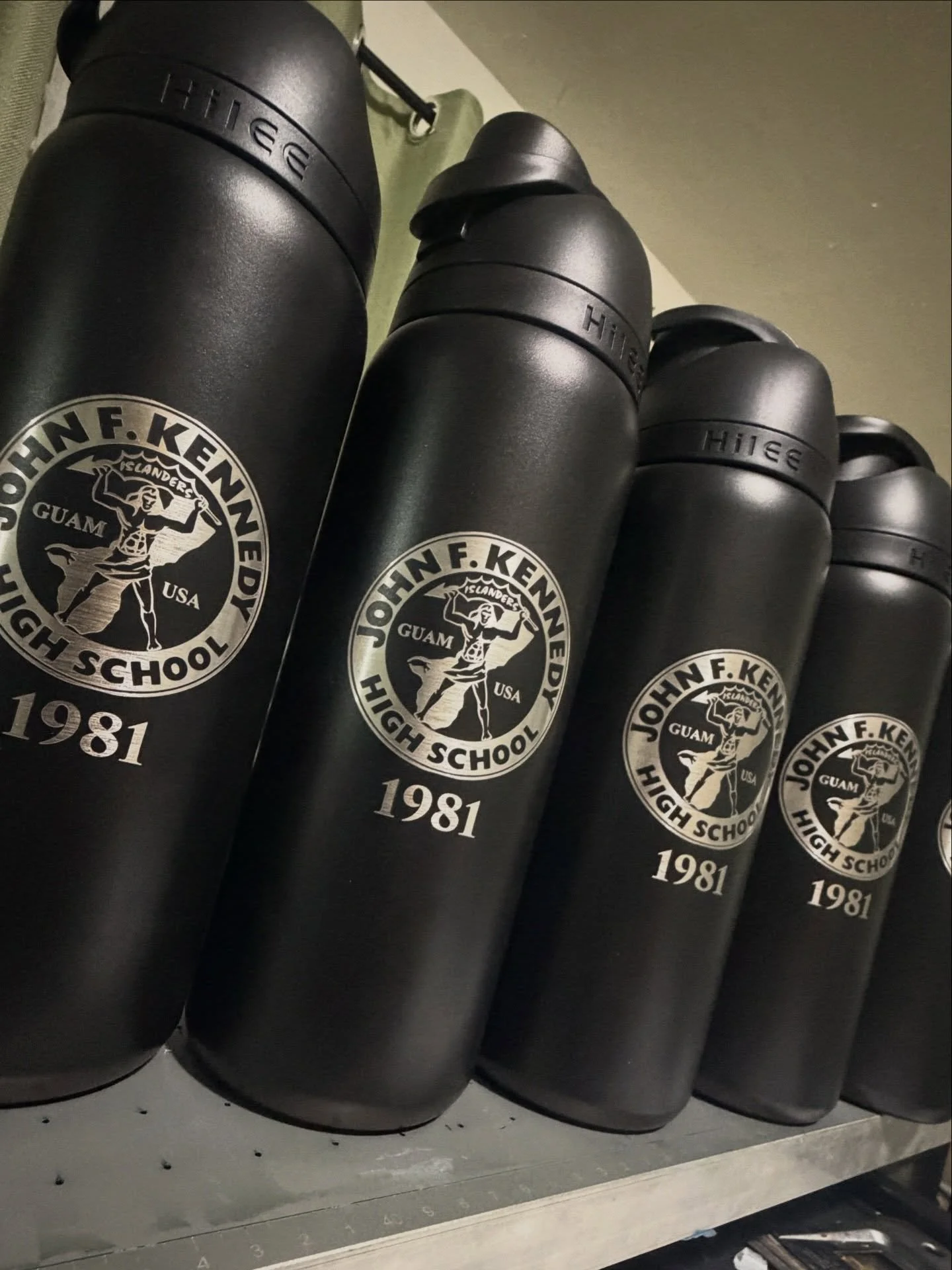 60 pcs done on the UV galvo Laser. The dot size is so small it takes longer, so it&rsquo;s was really overkill for this order, but we got it done in time!
#hafaadai #guam #671 #madeinguam #laserengraving