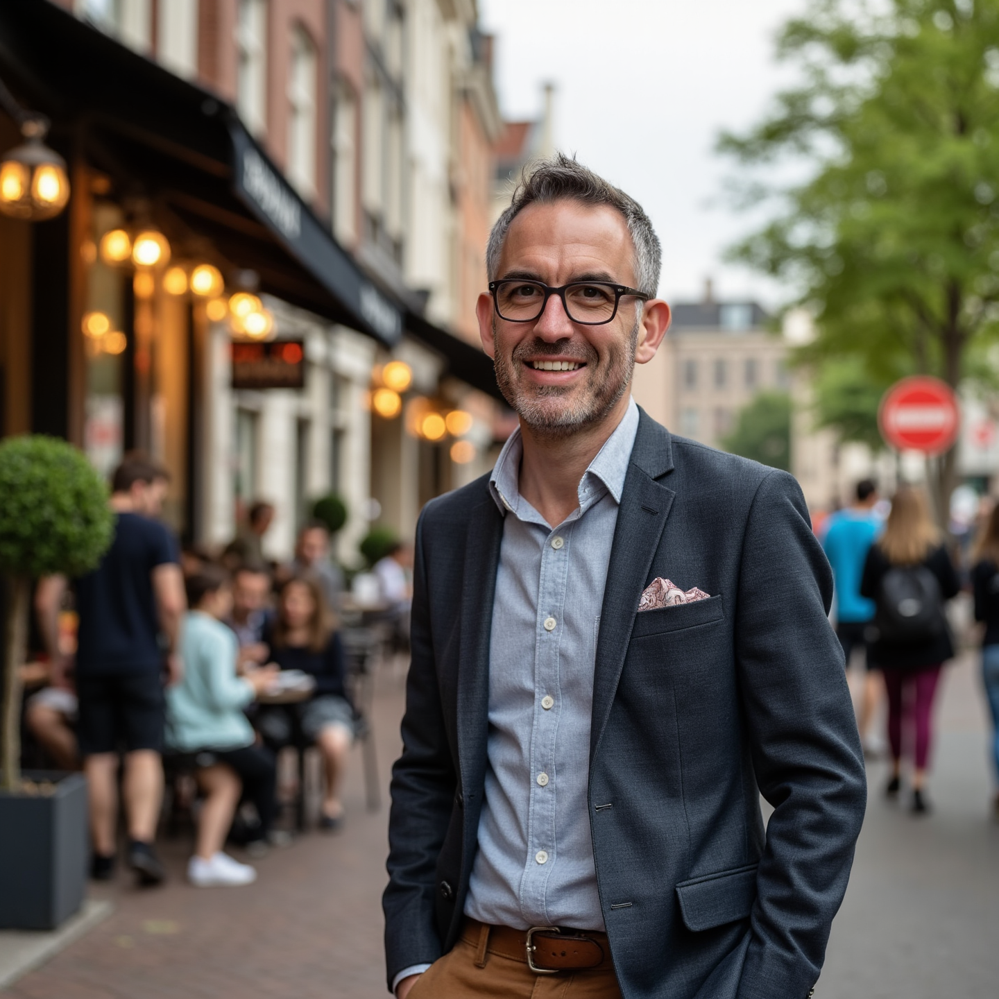 Uli Baltes, Owner of Studio Cetatii B.V. in Amsterdam on location