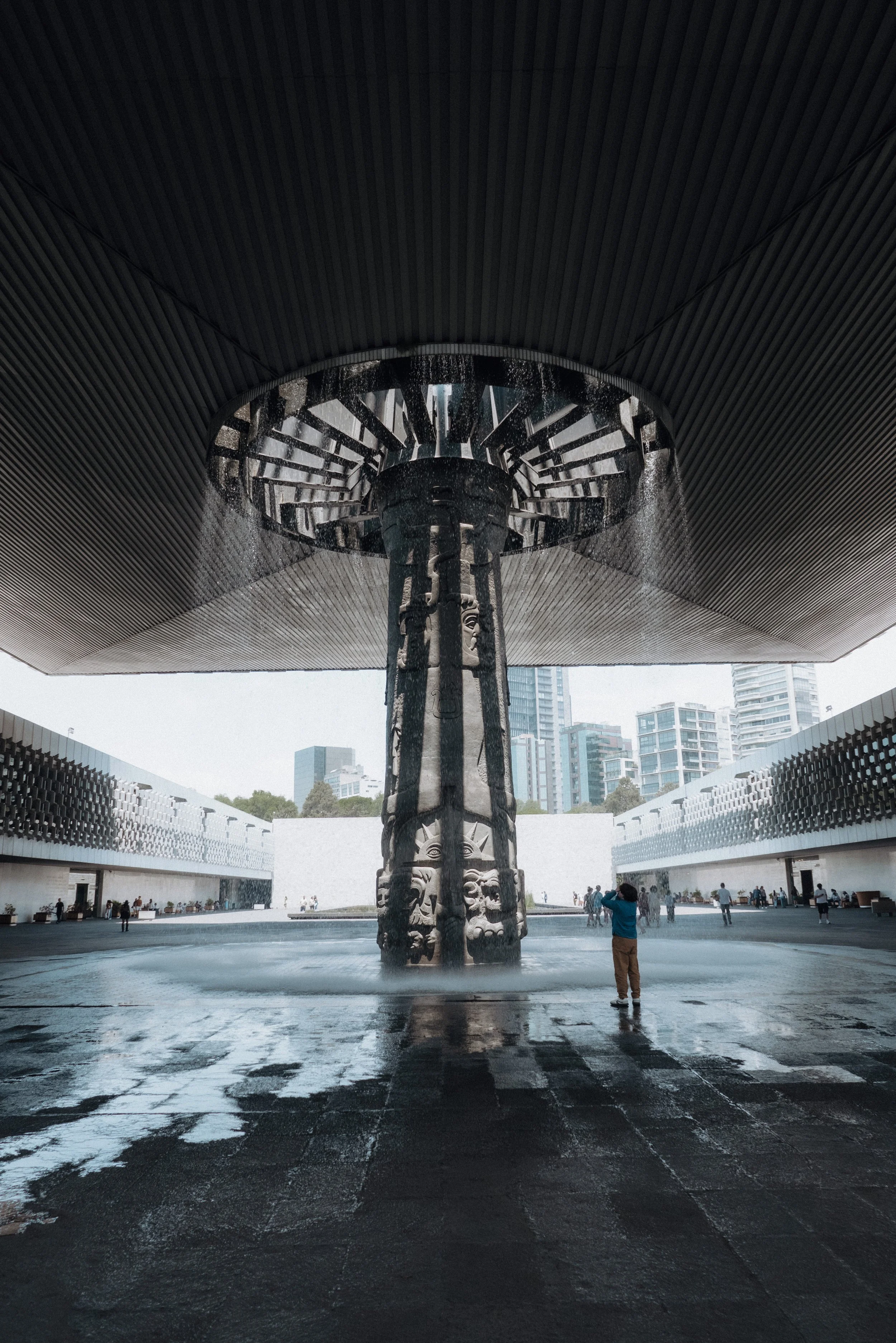Cinematic Street Photography in Museum, Mexico City, Mexico.