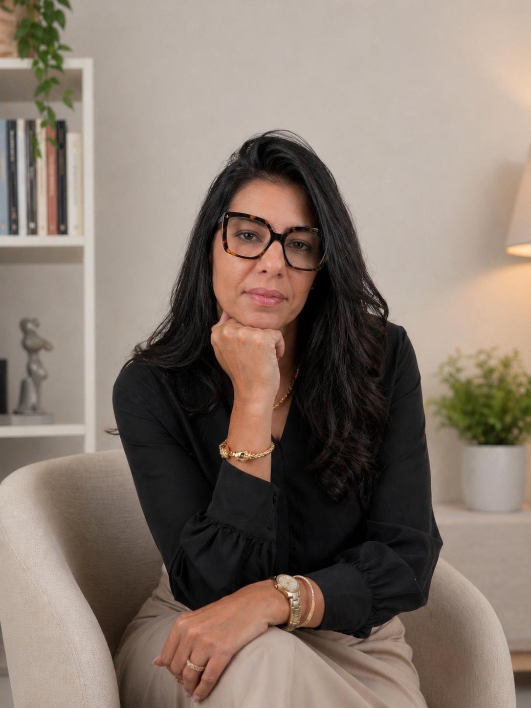 Bianca Pedroso, arteterapeuta junguiana — sessões online para mulheres com ansiedade, burnout, depressão e questões de identidade feminina e maternidade