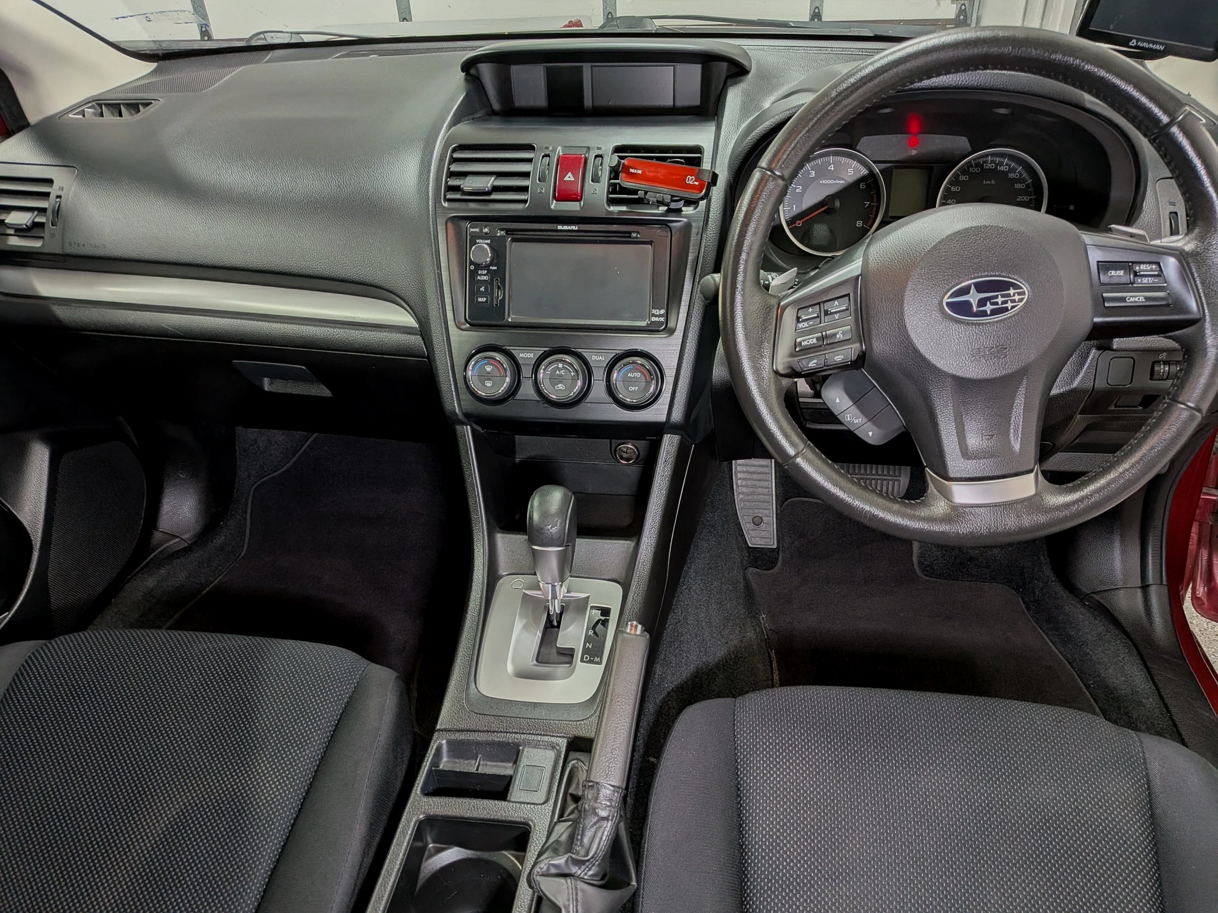 A well used Subaru XV came in for an 'interior reset'.
