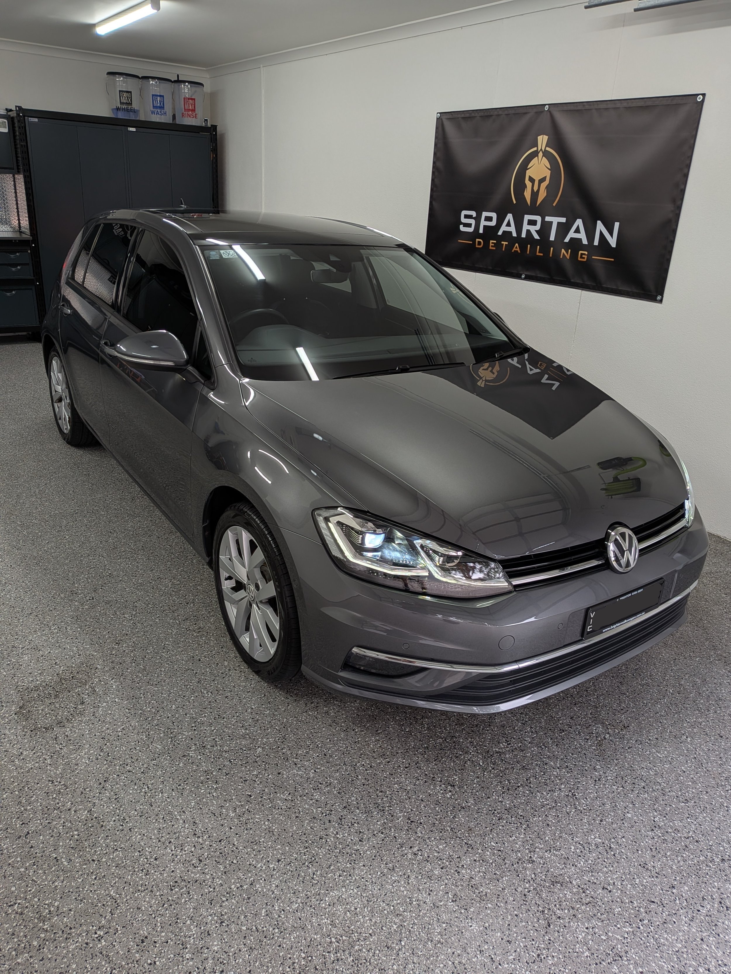 VW Golf - paint enhancement