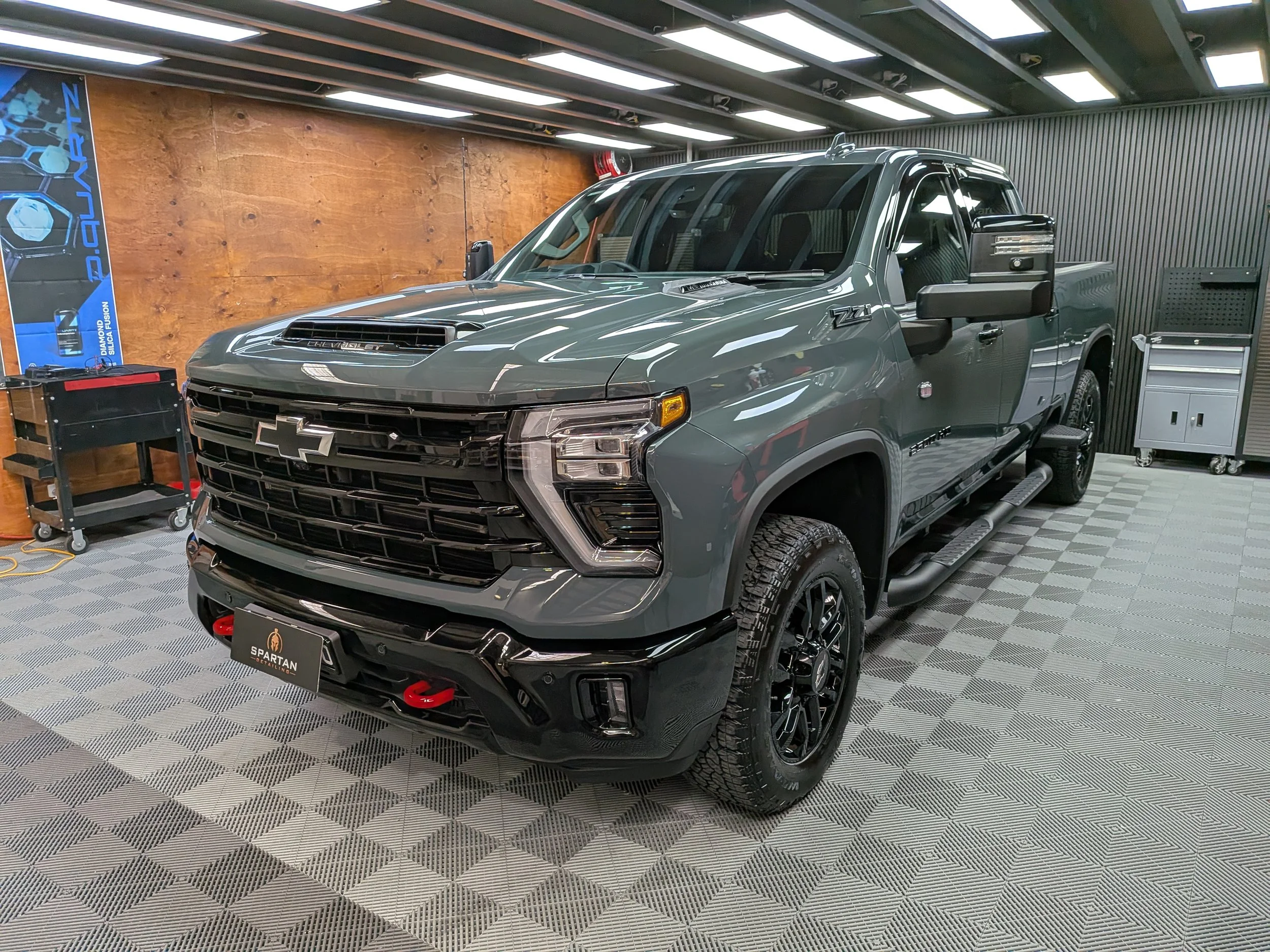 A fully corrected and coated Silverado 2500HD